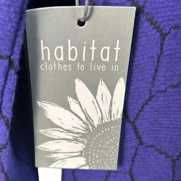 HABITAT  PTP 24” oversized purple sweater,Boxy,cowl neck,pullover,cobblesone,NWT - Picture 7 of 10
